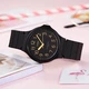 Наручные часы Casio MW-240-1B2 Черные с золотистым - изображение 2
