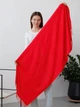 Осінній шарф палантин Cashmere 200*70 см червоний - зображення 4