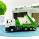 Гараж с машинкой Chengmei Toys Мусоровоз с контейнером с световыми и звуковыми эффектами Бело-зеленый (CLM-552) - изображение 5