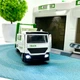 Гараж с машинкой Chengmei Toys Мусоровоз с контейнером с световыми и звуковыми эффектами Бело-зеленый (CLM-552) - изображение 6