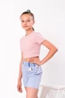 Шорти для дівчинки NoBrand 116 Бордовий (p-11185-120848) - изображение 1