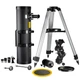 Телескоп Bresser Pollux 150/1400 EQ3 Carbon с солнечным фильтром и адаптером для смартфона 4690900 - изображение 13