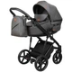 Універсальна багатофункційна дитяча коляска 2 в 1 Angelina Premiera Blum Eco PB-14 Темно-серая экокожа - зображення 1