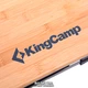 Розкладна туристична кухня KingCamp Bamboo Cooking Table Black (KC3904) - зображення 4