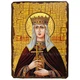 Икона Людмила Чешская Мученица ,икона на дереве 130х170 мм (2925-1) - изображение 1