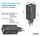 Зарядное устройство USLION GaN 65W Быстрая зарядка ноутбука смартфона павербанка PD Quick Charge +Кабель 100W +3 Переходника - изображение 12