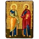 Икона Петр и Павел Святые Апостолы ,икона на дереве 130х170 мм (1189-1) - изображение 1