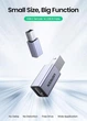 Переходник UGREEN US382 USB C на USB B Printer Adapter для принтера, жесткого диска, док станции, факса Grey (20120) - изображение 2