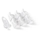 Заглушки для розеток з ключем MBM Kids 6 шт Білі (BS-12 WHITE) - зображення 4