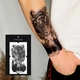Временная тату TATTOOSHKA "Тигр в лесу" XQB-371 - изображение 3