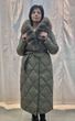 Жіноча зимова куртка Vivilona (Max Mara) 7366 Оливковий, M - зображення 1
