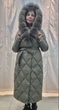 Жіноча зимова куртка Vivilona (Max Mara) 7366 Оливковий, M - зображення 3