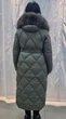Жіноча зимова куртка Vivilona (Max Mara) 7366 Оливковий, M - зображення 5