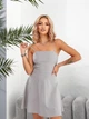 Сарафан с открытой спиной K5 fashion 1909/9 46-48 светло - серый - изображение 3