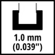 Шина Einhell 15 см 1.0 мм к GE-PS 18/15 Li BL (4500163) - изображение 2