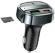 FM трансмітер Hoco E70 Magic Night Bluetooth 5.0 автомобільний модулятор PD 30W QC 18W Type-C USB адаптер hands free для авто з підтримкою MicroSD USB флешки lossless аудіо та швидкою зарядкою - изображение 2