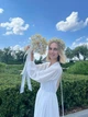 Венок для волос / свадебный веночек белый на голову с цветами «Белоснежная роскошь» 22*22*7 см - изображение 6