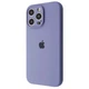 Чехол силиконовый с защитой камеры Wave Silicone Case Camera Protection для Apple iPhone 15 Pro Max lavender gray - изображение 1