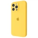 Чохол силіконовий із захистом камери Wave Silicone Case Camera Protection для Apple iPhone 15 Pro Max yellow - зображення 1