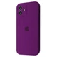 Чохол силіконовий із захистом камери Wave Silicone Case Camera Protection для Apple iPhone 12 purple - зображення 1