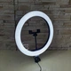 Кольцевая светодиодная Led лампа Ring Fill Light 30 cм с держателем для телефона QX-300 - изображение 4