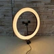 Кольцевая светодиодная Led лампа Ring Fill Light 30 cм с держателем для телефона QX-300 - изображение 5