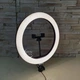 Кольцевая светодиодная Led лампа Ring Fill Light 30 cм с держателем для телефона QX-300 - изображение 10