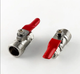 Кульовий вентиль BV-3BC-6MC8 різьблення зовнішнє 1/2" - цанга 3/8" - изображение 2