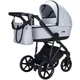 Детская универсальная коляска 2 в 1 Angelina FIBI SENSE Eco FS-16 Серая - изображение 1