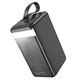 Павербанк HOCO J123D Power Bank 90000mAh/22.5W/333Wh/3USB/Type-C/Lightning/QC3.0+PD3.0 с фонариком Black - изображение 5
