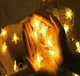 Светодиодная гирлянда звезда 50 led 5 метров теплый свет warm 2 режима 3 x АА - изображение 4