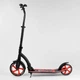 Самокат двухколесный складной Best Scooter Robotic с амортизатором красный 40860 - изображение 2