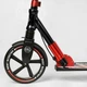 Самокат двухколесный алюминиевый Best Scooter Big Wheels черный с красным 10304 - изображение 4