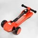 Самокат детский трехколесный складной с турбиной звуком и подсветкой Best Scooter оранжевый LT-12857 - изображение 7