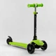 Самокат - беговел 3-в-1 с подсветкой Best Scooter до 50 кг зелёный PL-315 - изображение 6