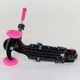 Детский самокат - трансформер 5 в 1 с подсветкой Best Scooter Божья коровка 26901 розовый - изображение 2