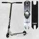 Трюковый парковый самокат Best Scooter Warrior HIC-система, пеги, колёса 120 мм серебряный Т-30401 - изображение 1