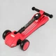 Самокат детский трехколесный складной с турбиной звуком и подсветкой Best Scooter красный LT-11746 - изображение 7