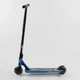 Трюковый парковый самокат Best Scooter SIMBIOTE HIC-система, пеги, колёса 120мм голубой 44374 - изображение 2