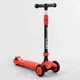 Детский самокат - беговел 3 в 1 с амортизатором и подсветкой Best Scooter красный BS-71899 - изображение 6