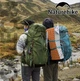Туристический рюкзак Naturehike на 65 литров, походный, треккинговый + алюминиевая рама,зеленый - изображение 2
