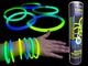 Неонові браслети палички Snappy neon-sticks двоколірні, що світяться 100шт Німеччина - зображення 2