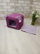 Будинок для морських свинок, шиншил, гризунів Animals_joy Свинка S 26*26 см (007) - зображення 6
