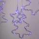 Гирлянда штора светодиодная GarlandoPro звезда и елка 120LED 3х0,9 м 8 режимов Синий 1733070BL - изображение 2