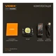 Налобний світлодіодний ліхтарик VIDEX VLF-H035C 410Lm 5000K - зображення 4