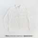 Рубашка оверсайз с драконами в азиатском стиле M Белая - изображение 7