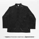 Рубашка оверсайз с драконами в азиатском стиле XL Черная - изображение 8