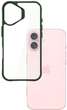 Etui 3MK Satin Armor Case+ do Apple iPhone 16 Green + Transparent (5903108592710) - obraz 1