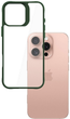 Панель 3MK Satin Armor Case+ для Apple iPhone 16 Pro Max Green + Transparent (5903108592734) - зображення 1