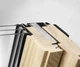 Мансардное окно Velux Standart Ручка сверху GZL1051 55*98см - изображение 5